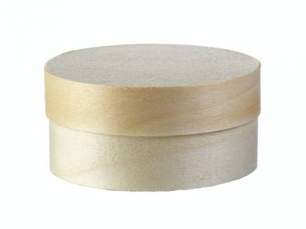 Tr&aelig;boks 15cl &Oslash;82x40mm 100stk/pak