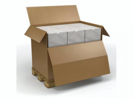 Container &frac12; pallekasse Master'In 3211 5mm 780x580x725mm
