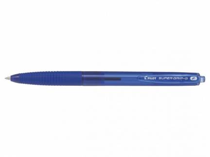 Kuglepen Pilot Super Grip G bl&aring; fine 0.7 stregbr: 0,22mm