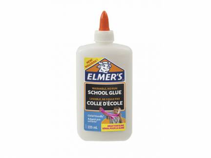 Skolelim Elmer&acute;s hvid 225ml vaskbart