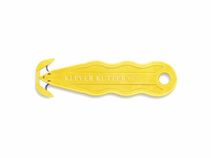 Sikkerhedskniv Klever Kutter Plus Narrow gul