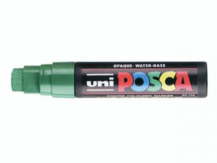 Paint marker Uni Posca PC-17K grøn 15mm