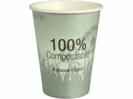 Kaffeb&aelig;ger Dandelion 36cl CPLA/pap 12oz 50stk/pak