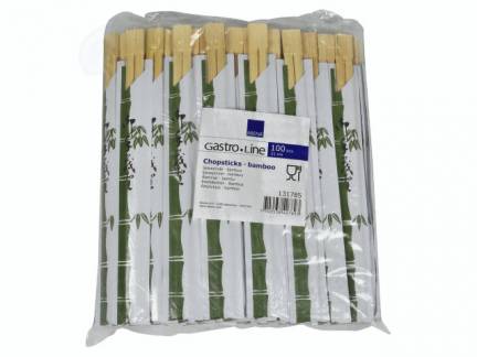 Spisepinde bambus 21cm &Oslash;0,5cm 100par/pak