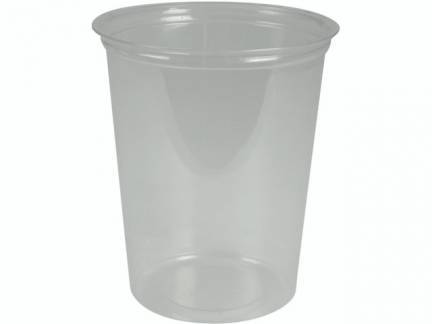 B&aelig;ger PLA klar 32oz 940ml 13,9cm &Oslash;11,7cm 50stk/pak