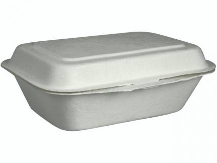 Take away boks sukkerr&oslash;r 191x135,9x58,7mm hvid 50stk/pak