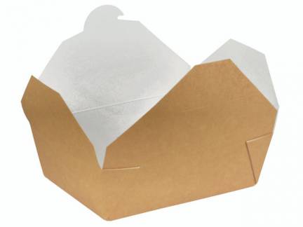 Take Away boks medium 750ml 14x10x4,8cm 300g 50stk/pak