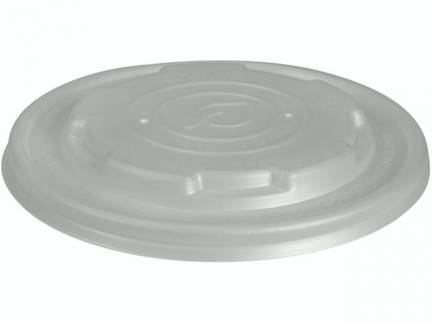 L&aring;g &Oslash;11,5cm hvid PLA snap-On rund t/World Art b&aelig;ger 50stk/pak