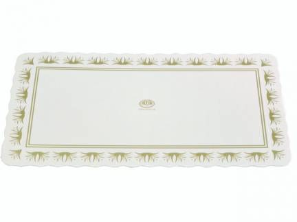 Kagepap 24x13cm m/gulddecor 500stk/pak