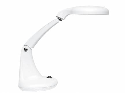 Bordlampe Unilux Mini Zoom LED lampe hvid