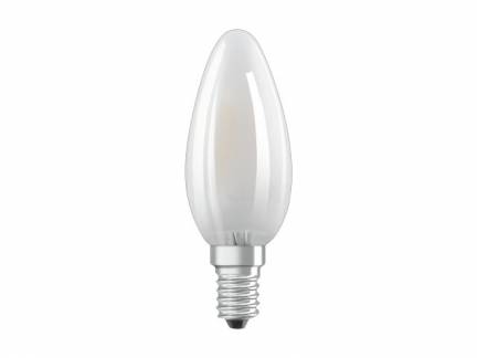 P&aelig;re Osram LED Star kerte 40W/827 E14 frosted