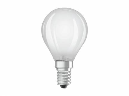 P&aelig;re Osram LED krone 40W/827 E14 frosted