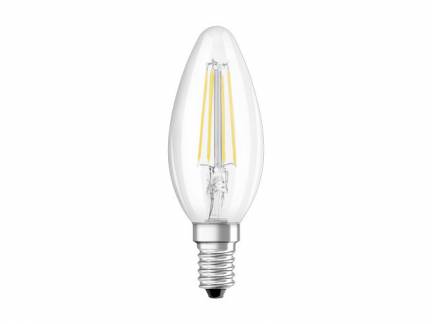 P&aelig;re Osram LED Star kerte 40W/827 E14 filament klar