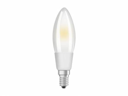 P&aelig;re Osram LED SuperStar kerte 40W/827 E14 frosted d&aelig;mpbar