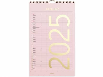 Familiekalender Color 2025