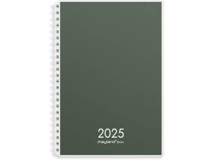 Basic ugekalender A5 PP-plast 2025