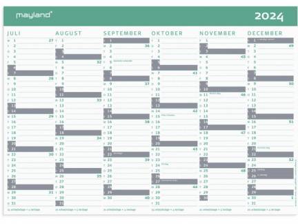 Studie Kartonkalender A4 2024/ 2025