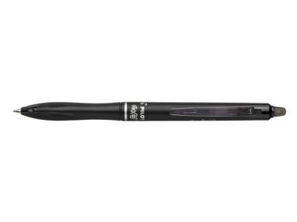 Kuglepen Pilot Frixion Plus 07mm sort 82% genanvendt