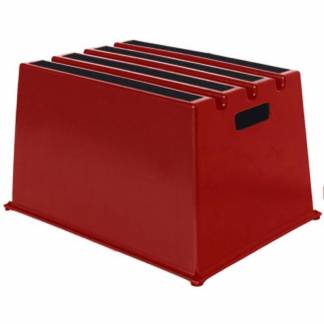 Sikkerheds trin m/1 trin rød