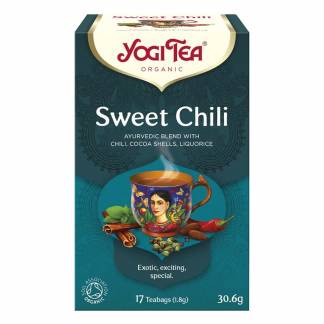 Te Yogi Sweet Chili 17breve/æsk  