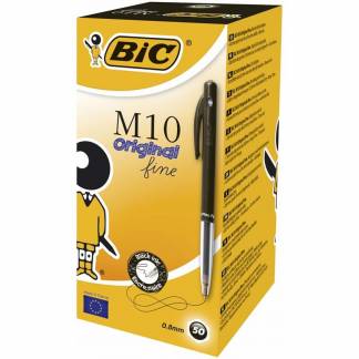 Kuglepen Bic M10 F 0.5 mm sort  