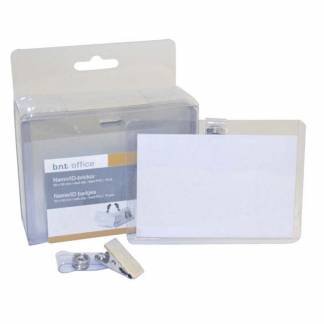 Navneskilte 60x90 mm blød lig- gende format t/ID plast 