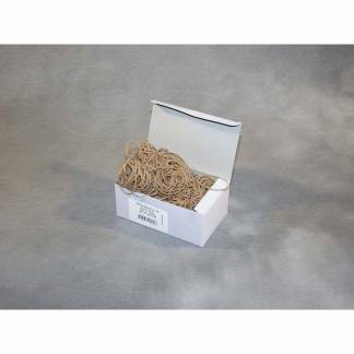 Gummibånd str. 20 æsk/250 g 1.7x100 mm ca. 550 stk natur 