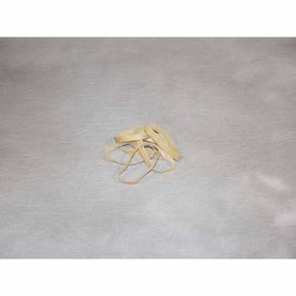 Gummibånd hvid 10x100mm 1000g/pak 