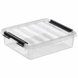 Plastkasse SmartStore Classic 1 1l m/låg 21x17x6cm