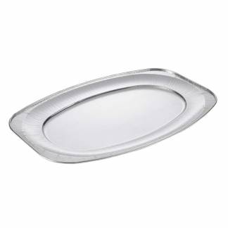 Cateringfad oval foodline 55x36x2,2cm glat stor 10stk/pak