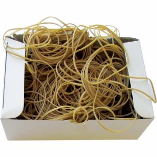 Gummibånd str. 22 æsk/250 g 1.7x120 mm ca. 460 stk natur Ø76mm