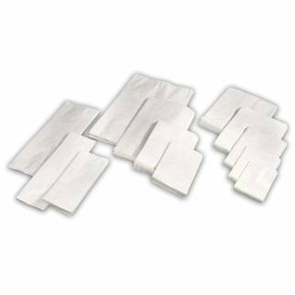 Bagerpose 1kg hvid 170x270mm 500stk/pak 