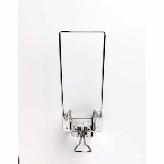 Dispenser CombiPlum stål til hånddesinfektion1000ml Manuel med 14 cm arm