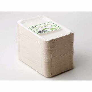 Pølsebakke hvid 130x200mm 250stk/pak  Incl afgift 