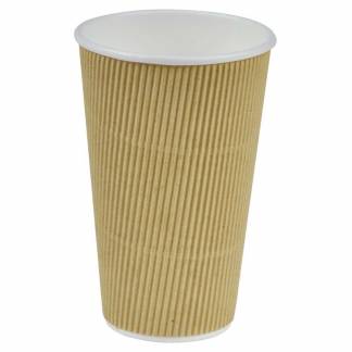 Kaffebæger 16oz 45cl Hot Cup Single Wall pap 1000stk/kar 