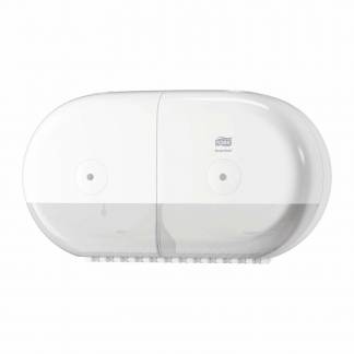 Dispenser Tork SmartOne Twin Mini hvid t/toiletpapir 682008