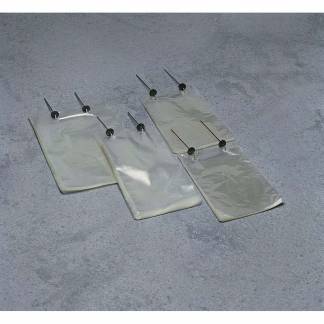 Plastikpose PP på bøjle 220x350/40+40x0,03mm2000stk/pk 