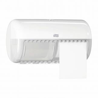 Dispenser Tork toilet T4 557000 twin hvid 