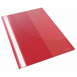 Tilbudsmappe A4 m/lomme rød  