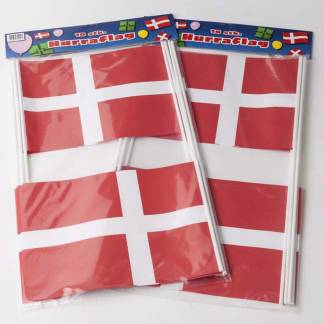 Flag papir på pind 20x27cm 10stk/pak