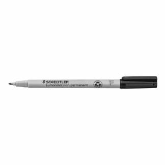 OHP-pen Lumocolor sort F 0,6mm 316-9 non-permanent