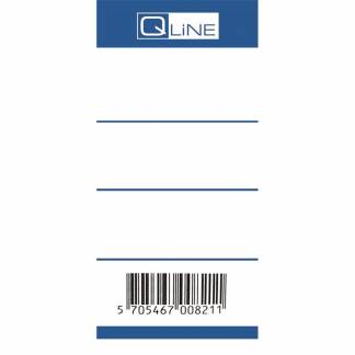 Brevordneretiket t/75 mm Qline brevordner 