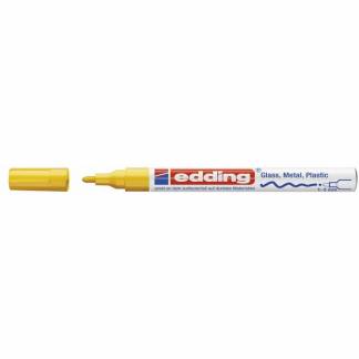 Paint marker Edding 751 permanent gul rund spids 1-2mm