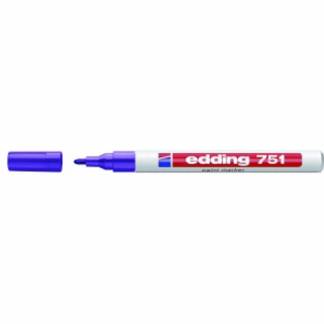 Marker Edding 751 paintmarker perm. violet rund spids 1-2mm 