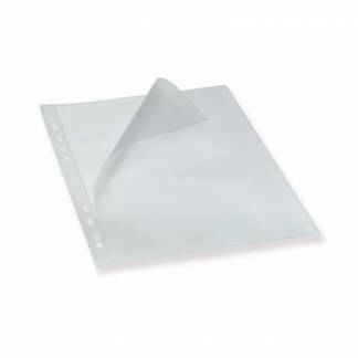 Lomme A4 m/præg 120 my åben i top/venstre side 100 stk/æke