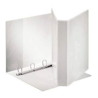 Indstiksmappe A4 Maxi 55295 60/40 mm 4DR m/lomme hvid 