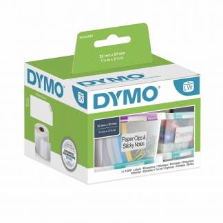 DYMO uni.-etiket aft. 57x32 mm rl/1000 stk 11354 