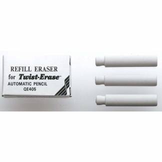 Viskelæder Pentel Twist Erase refill E10 3 stk/pk 