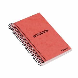 Notesbog spiral 90x140 mm lin. linjeret 