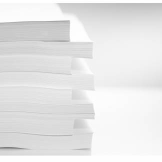 Fakturapapir m/giroperforering hvid A4 2000stk/pak